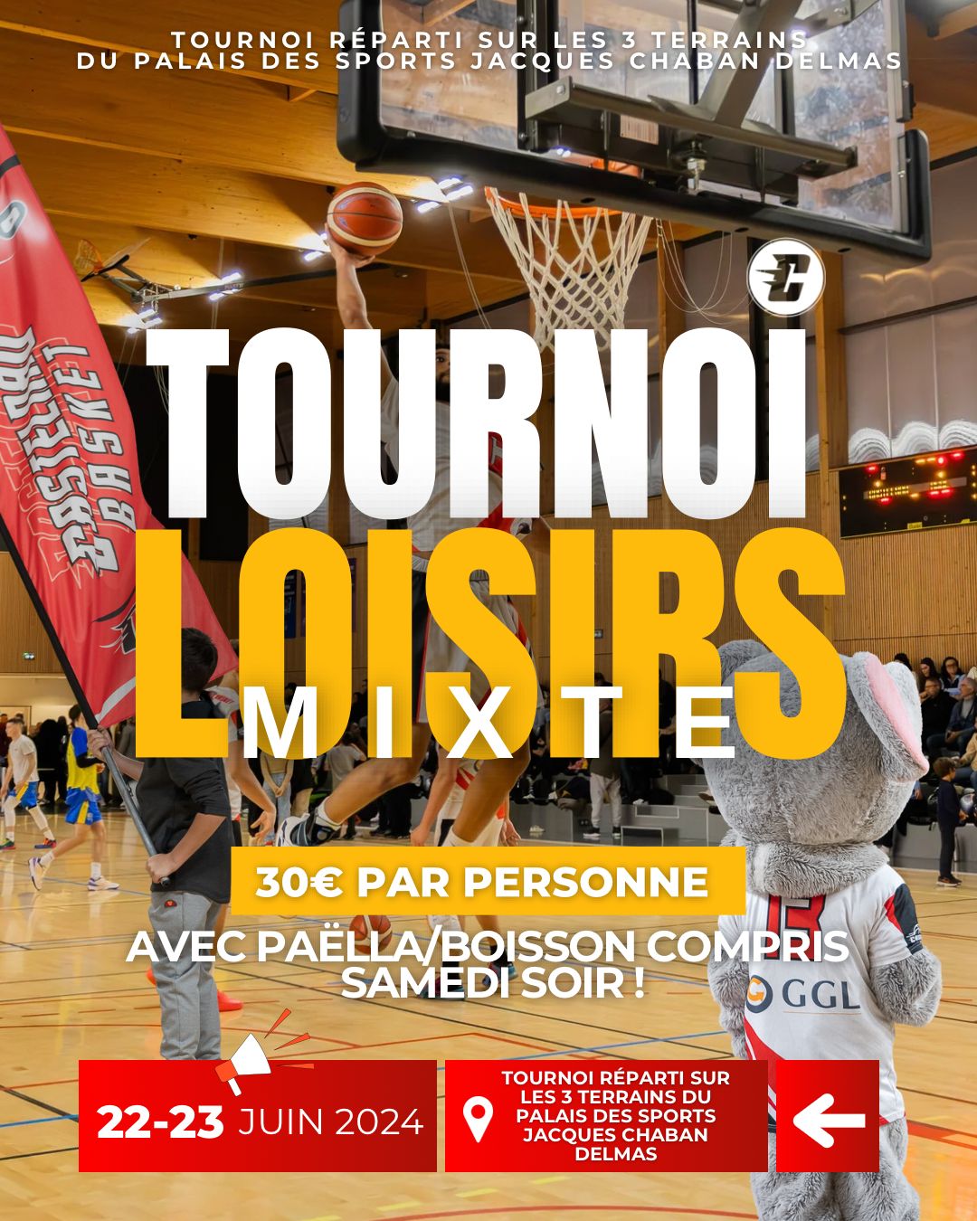 Tournoi loisirs mixte 2024 de Castelnau Basket